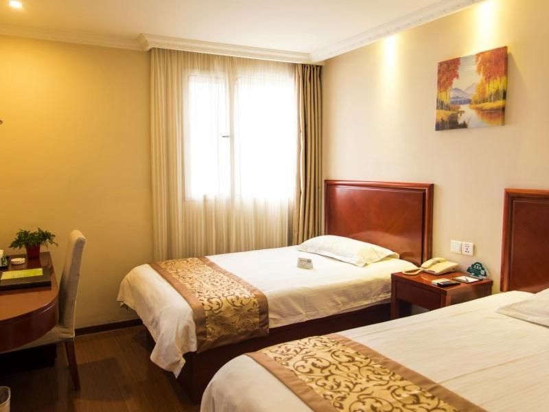 Greentree Inn Jiangsu Taizhou Jingjiang Bus Station Express Hotel Esterno foto