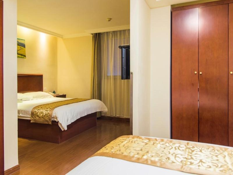 Greentree Inn Jiangsu Taizhou Jingjiang Bus Station Express Hotel Esterno foto