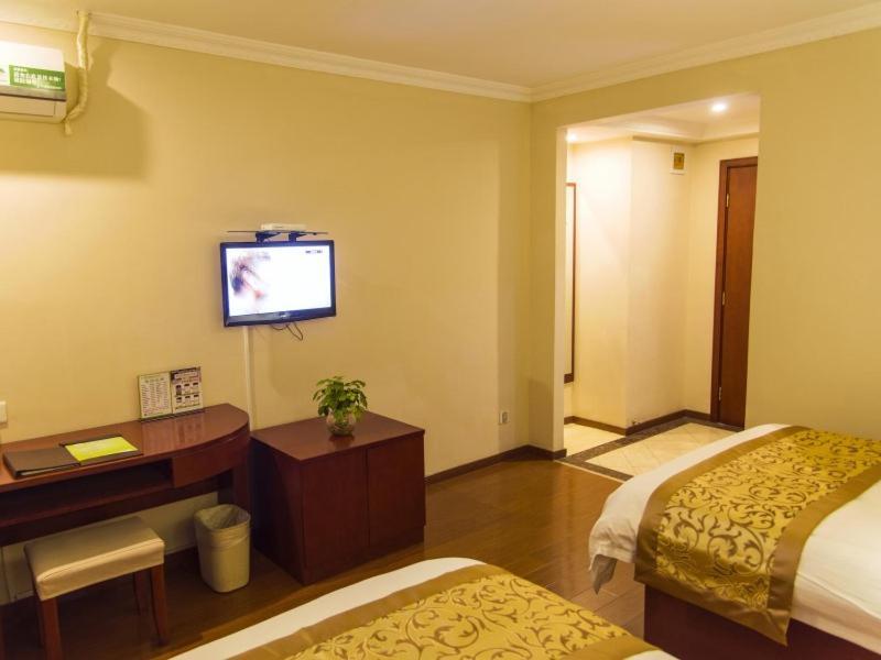 Greentree Inn Jiangsu Taizhou Jingjiang Bus Station Express Hotel Esterno foto