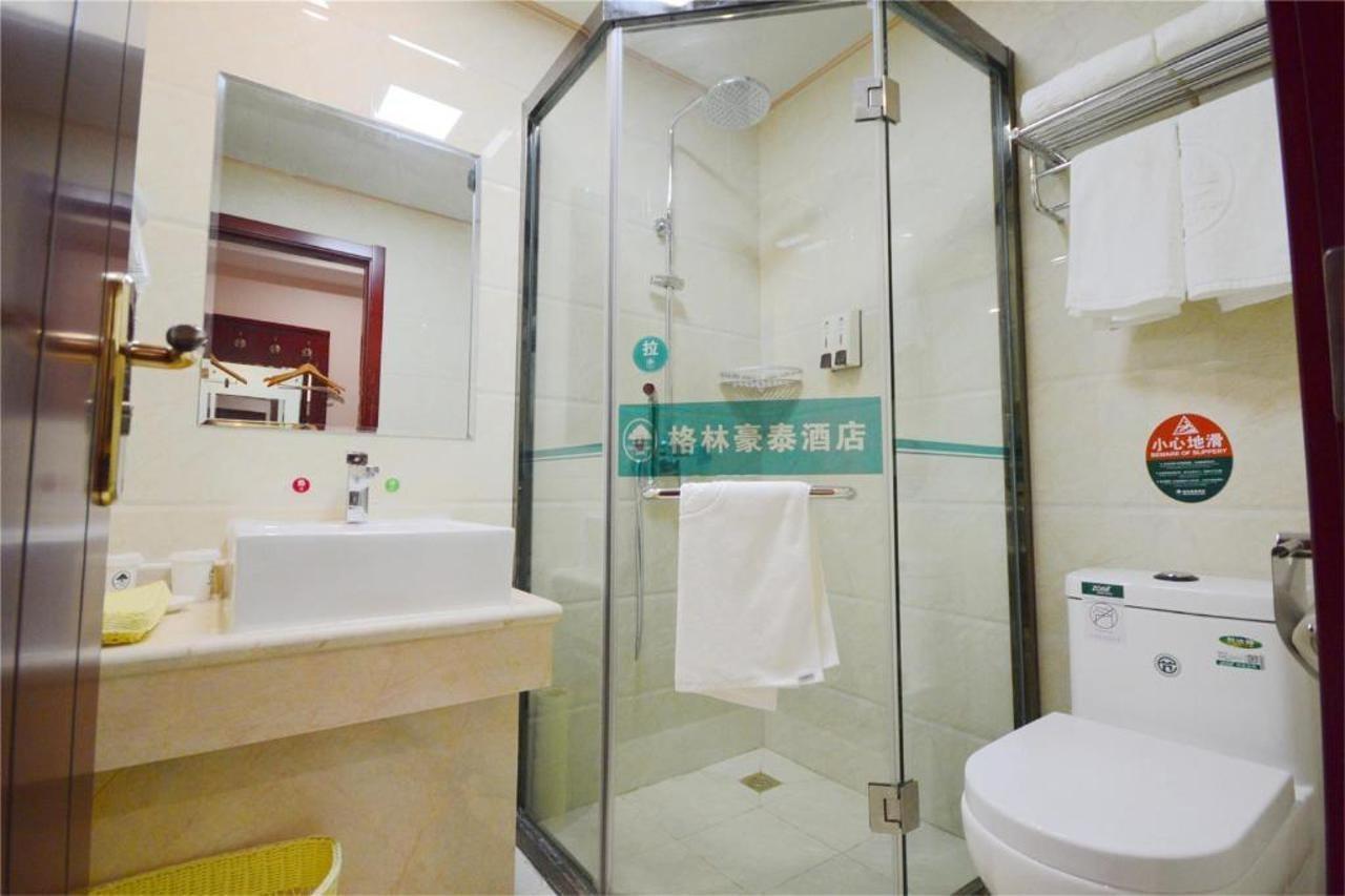 Greentree Inn Jiangsu Taizhou Jingjiang Bus Station Express Hotel Esterno foto