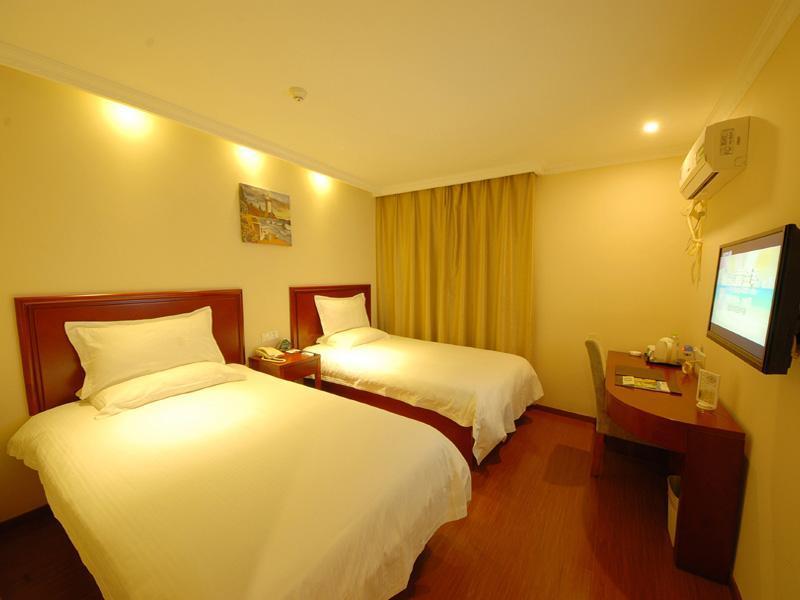 Greentree Inn Jiangsu Taizhou Jingjiang Bus Station Express Hotel Esterno foto
