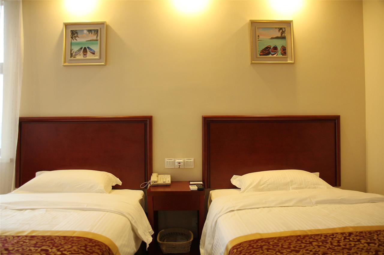 Greentree Inn Jiangsu Taizhou Jingjiang Bus Station Express Hotel Esterno foto