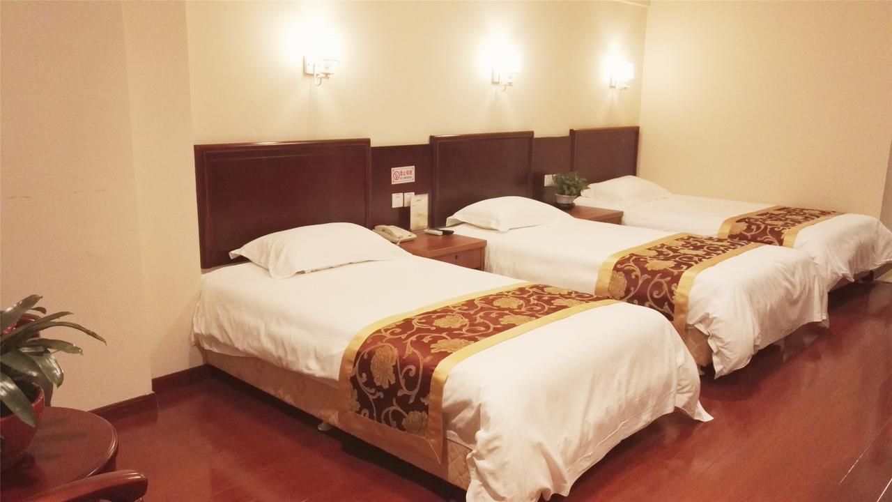 Greentree Inn Jiangsu Taizhou Jingjiang Bus Station Express Hotel Esterno foto
