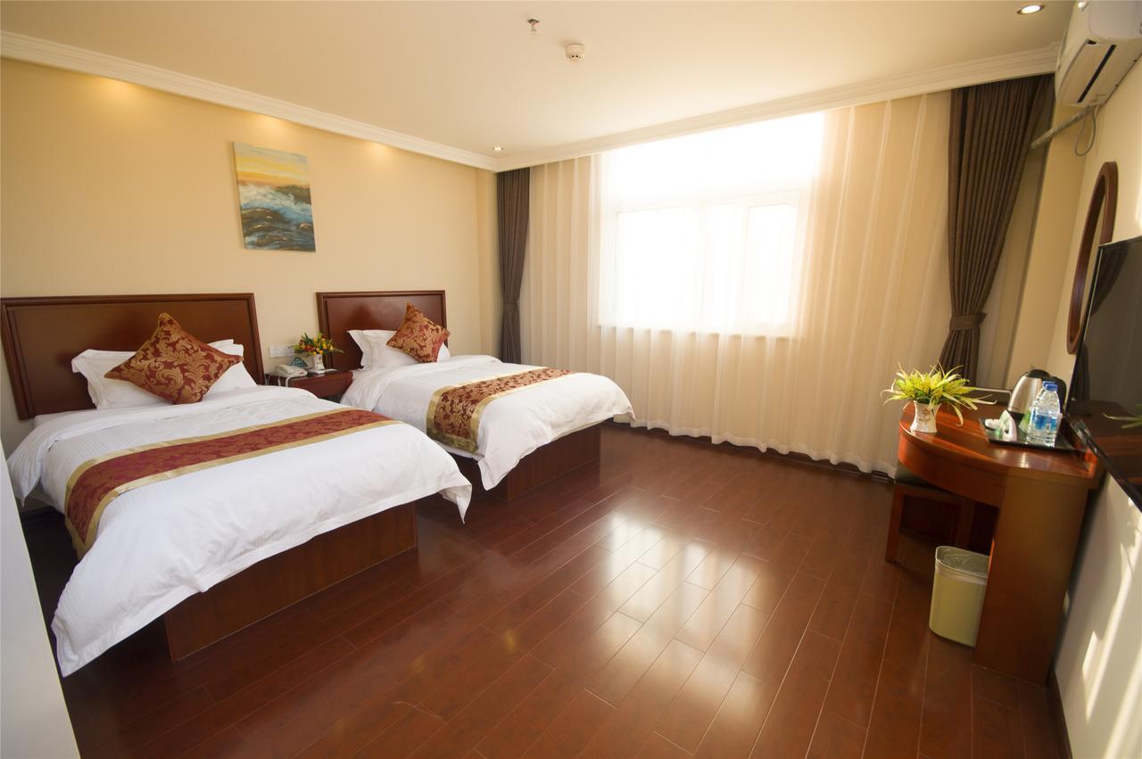 Greentree Inn Jiangsu Taizhou Jingjiang Bus Station Express Hotel Esterno foto