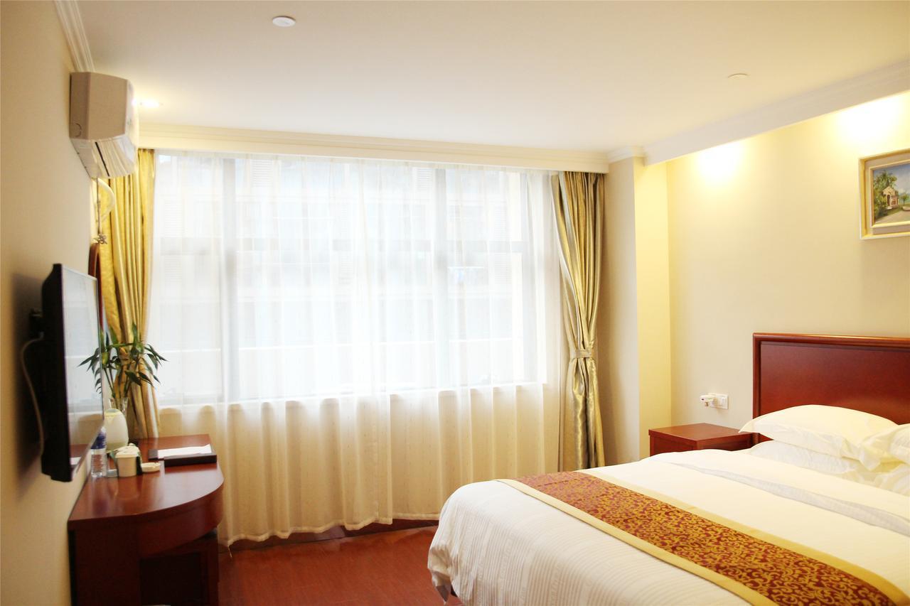 Greentree Inn Jiangsu Taizhou Jingjiang Bus Station Express Hotel Esterno foto
