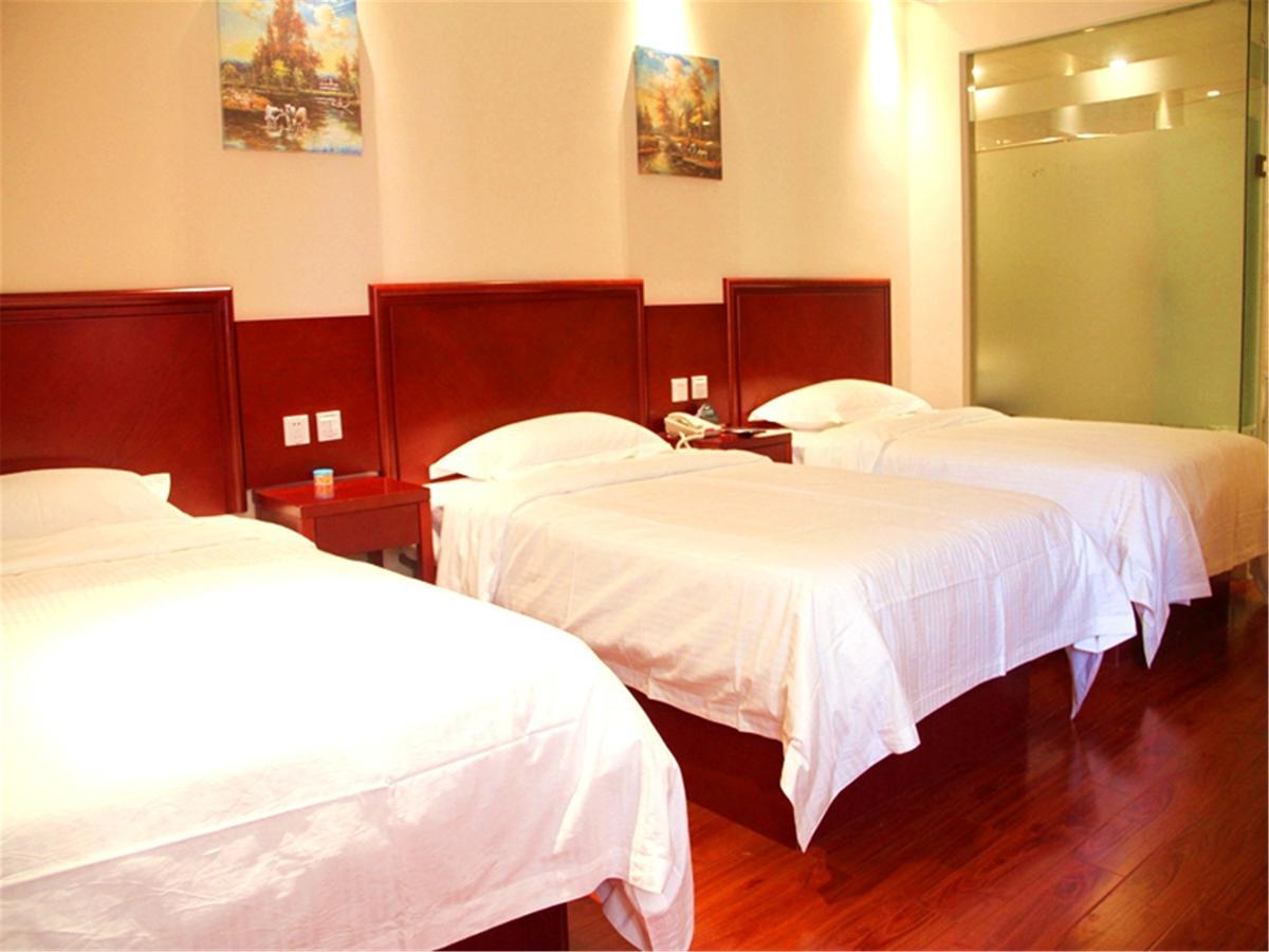 Greentree Inn Jiangsu Taizhou Jingjiang Bus Station Express Hotel Esterno foto