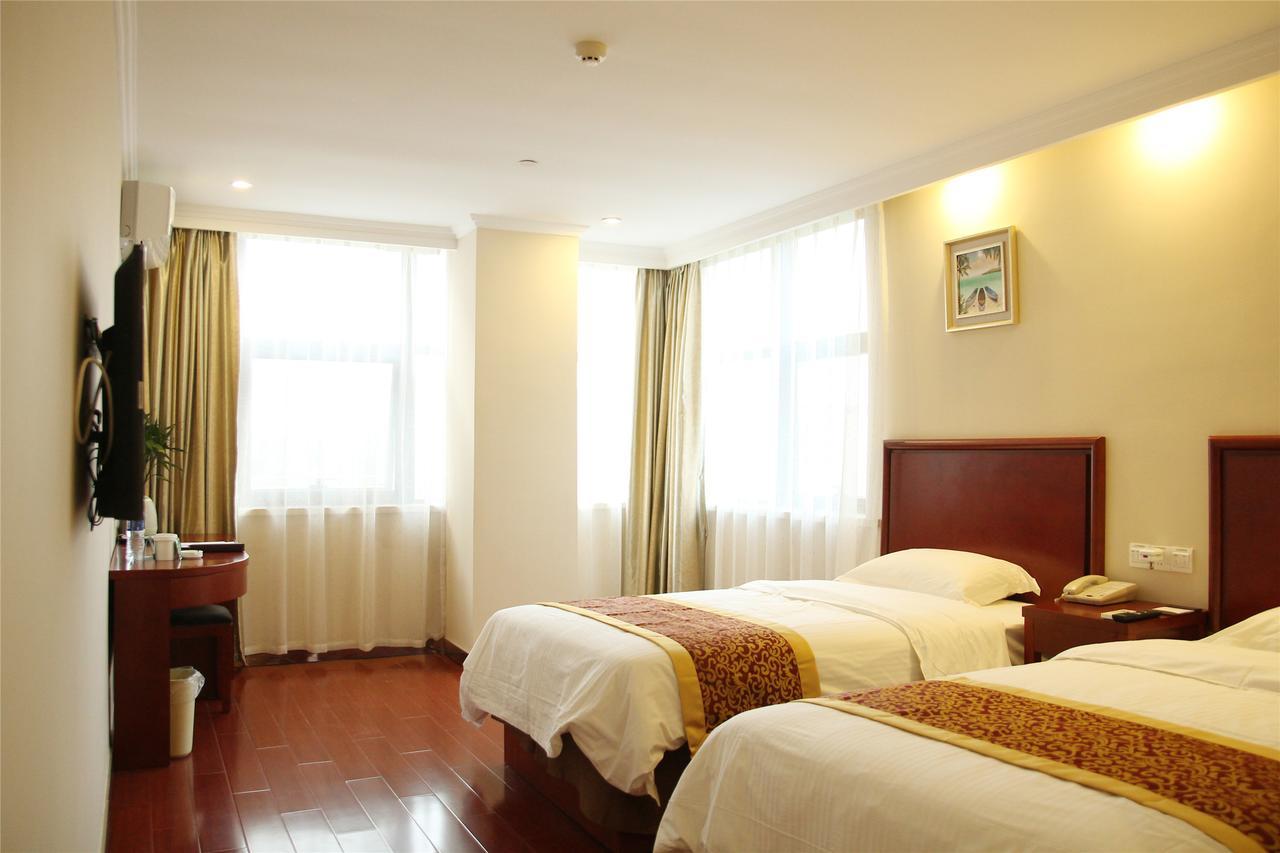 Greentree Inn Jiangsu Taizhou Jingjiang Bus Station Express Hotel Esterno foto